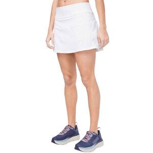 LULULEMON ATHLETICA Pace Rival Skirt In White Size 8